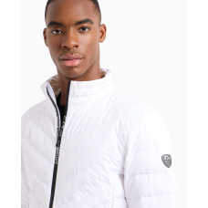 EA7 Emporio Armani Premium Shield Packable Down Jacket White