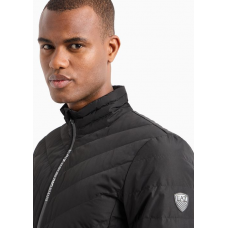 EA7 Emporio Armani Premium Shield Packable Down Jacket Black