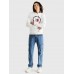 Tommy Jeans Reg Athletic Hoodie White