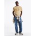 Tommy Jeans Reg Vintage Varsity Tee Relic Tan