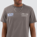 Nena and Pasadena Riot Dual Curved Tee Charcoal