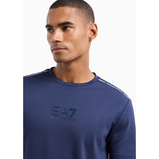 EA7 Emporio Armani Reg Fit Tee Navy