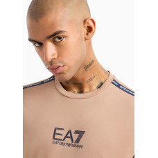 EA7 Emporio Armani Reg Fit Tee Beige