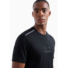 EA7 Emporio Armani Reg Fit Tee Black