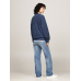 Tommy Jeans Relaxed Varsity Crew Neck Sweater Dark Night Navy WMNS