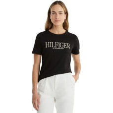 Tommy Hilfiger Reg Modern Tee Black