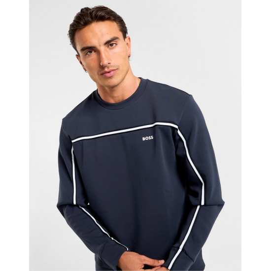 Boss Salbo 1 Sweater Navy