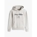 Tommy Hilfiger Script Logo Hoody Lt Grey 