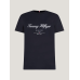 Tommy Hilfiger Script Logo Tee Desert Sky