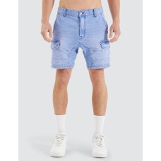 Kiss Chacey Salem Cargo Short Crystal Blue