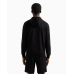 EA7 Emporio Armani Cotton Blend Logo Series Hood Black/Gold