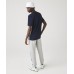 Lacoste Lifestyle Side Tape Tee Navy