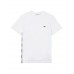 Lacoste Lifestyle Side Tape Tee White