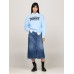 Tommy Jeans Varsity Crew Black Vessel Blue