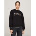 Tommy Jeans Varsity Crew Black Wmn
