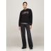 Tommy Jeans Varsity Crew Black Wmn