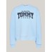 Tommy Jeans Varsity Crew Black Vessel Blue