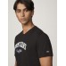 Tommy Jeans Slim Varsity Pop Tee Black