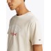 Tommy Jeans Slim Varsity Pop Tee Newsprint