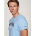 Tommy Jeans Slim Varsity Pop Tee Sugarplum Blue 