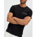 Tommy Hilfiger Small Chest Stripe Monotype Tee Black