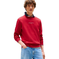 Tommy Hilfiger Small Tommy Logo Crewneck Medium Red