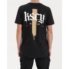 Kiss Chacey Strayverse Dual Curved Tee Jet Black