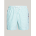 Tommy Hilfiger Medium Drawstring Swim Shorts Stripe Green/White