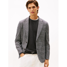 Tommy Hilfiger DC Glen Check Blazer Black/White