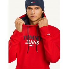 Tommy Jeans Entry Hoodie Deep Crimson
