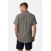Industrie Tennyson S/S Linen Shirt O/D Dark Forrest