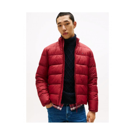 Tommy Hilfiger Mid Weight Stand Collar Jacket Regatta Red