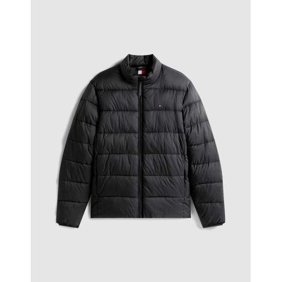 Tommy Hilfiger Mid Weight Stand Collar Jacket Black