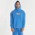 Nena and Pasadena Tournament Relaxed Hooded Sweater Pigment Palace Blue