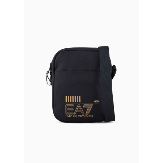 EA7 Emporio Armani Train Core Small Shoulder Bag Black/Gold