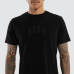 Kiss Chacey Trapped Dual Curved Tee Jet Black Kiss Chacey Trapped Dual Curved Tee Jet Black
