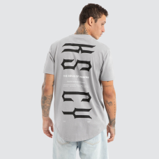 Kiss Chacey Trapped Dual Curved Tee Pigment Silver Sconce