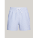 Tommy Hilfiger Medium Drawstring Swim Shorts Stripe Blue/White