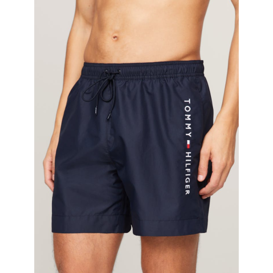 Tommy Hilfiger Medium Drawstring Swim Shorts Desert Sky