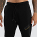 Nena and Pasadena Turret Slim Trackpant Jet Black