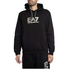 EA7 Emporio Armani Train Visibility Hoodie Black