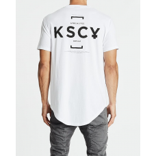 Kiss Chacey Uptight Dual Curved Tee White
