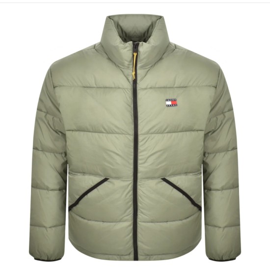 Tommy Jeans Vail Puffer Jacket Utility Sage