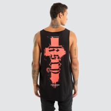 Kiss Chacey Vandal Raw Tank Jet Black