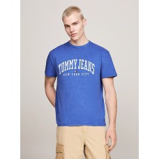 Tommy Jeans Arc Varsity Washed Tee Bright Blue