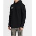 Nena and Pasadena Vibrations Dual Curved Hooded Sweater Jet Black