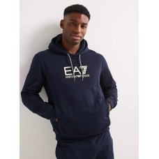 EA7 Emporio Armani Train Visibility Hoodie Navy