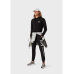 EA7 Emporio Armani Cotton Blend Logo Series Hood Black/White