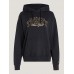 Tommy Jeans Relaxed Varsity Hood Black Wmn