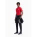 EA7 Emporio Armani Visibility Stretch Cotton Polo Red